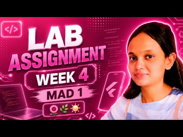 Mad 1 Lab Assignment Week 4 | IITM | AI Gurl ………….#labassignment #iitmbs #aigurl #week4 #mad1 