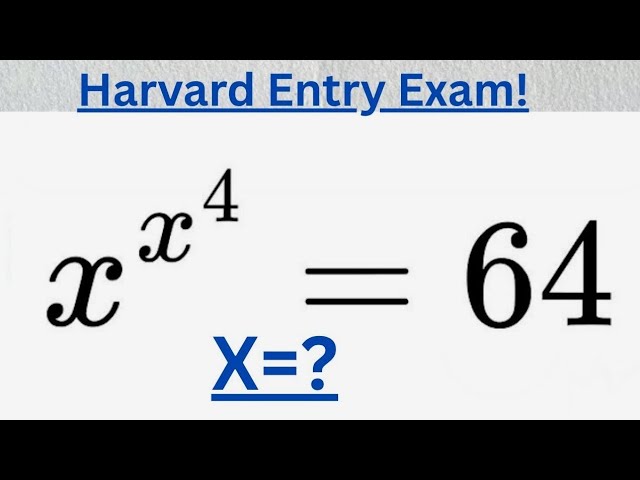 Solve for x in this nice Algebra equation | Math Olympiad Mathematics 