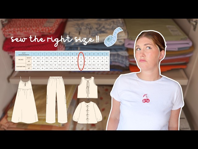 Sewing Pattern Sizing: everything you need to know to choose your perfect size