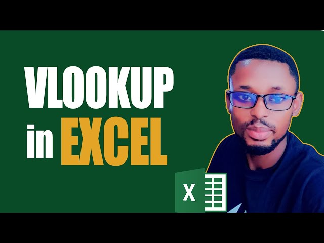 How to use the VLOOKUP function in Excel