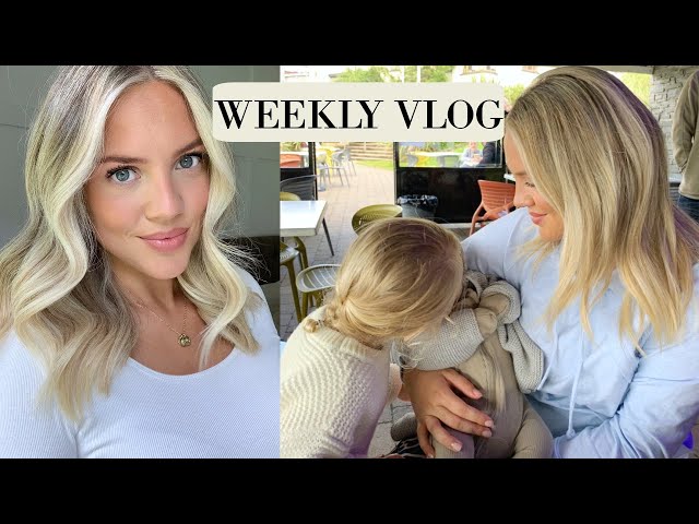 Getting my hair done, life with two kids & mini HM haul | Elanna Pecherle 2020