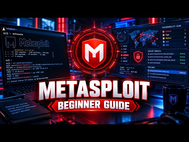 Metasploit Tutorial for Beginners 2026 | How to Use Metasploit + Hacking Demo