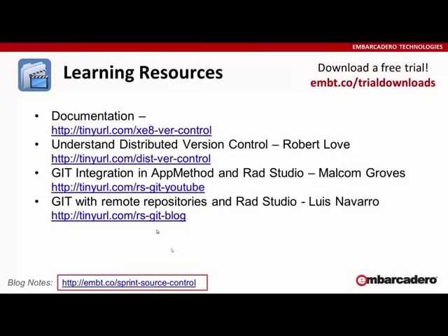 Developer Skill Sprint - IDE Integrated Project Source Code Control