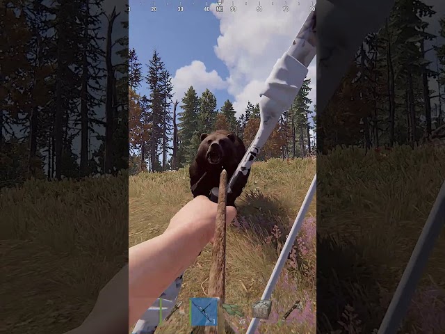 How to abuse animals in rust #gaming #rust #shorts