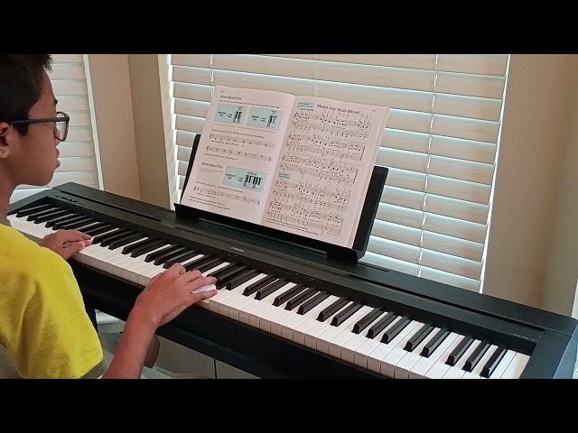 Make Up Your Mind! Alfred's basic Piano Library Level 3 Lesson Book