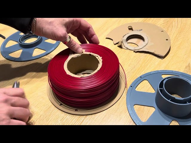 From cardboard to plastic spool - eSun