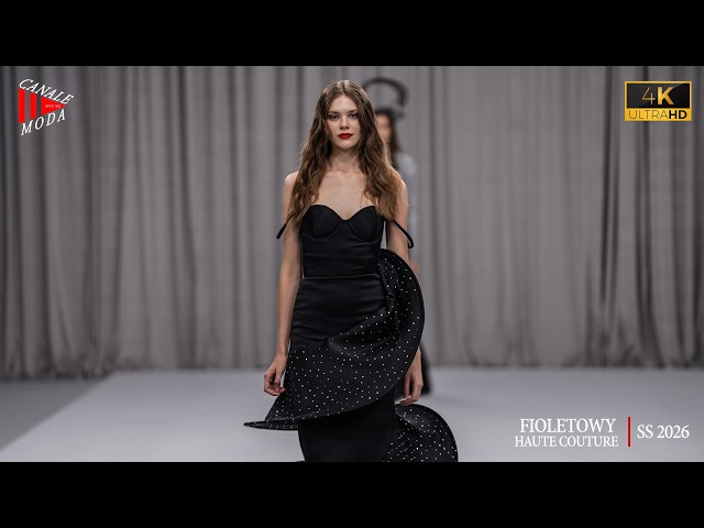 FIOLETOWY Haute Couture Spring Summer 2026 Paris - Canale Moda