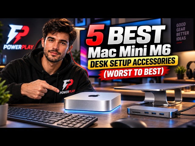 5 Best Mac Mini M6 Desk Setup Accessories (Worst to Best)