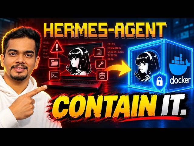 Don’t Give Hermes Agent Access to Your Entire Computer Docker Setup