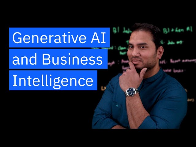 The Impact of Generative AI on Business Intelligence