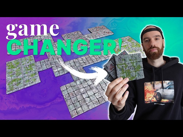 These Modular MAGNETIC DUNGEON TILES Change Everything!