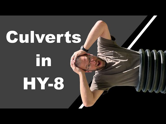 Culvert Design Using HY 8