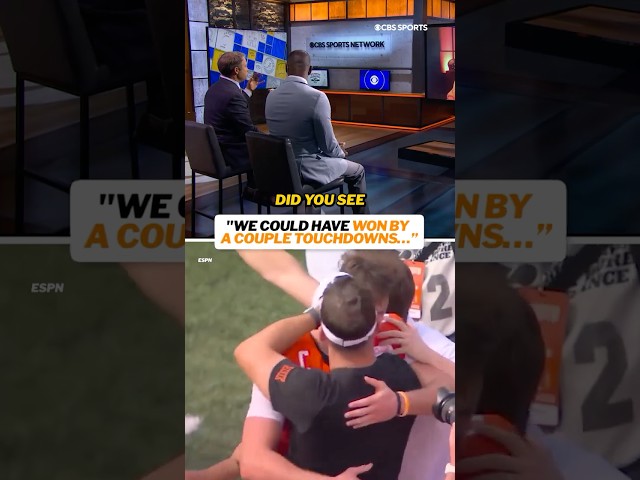 OK State head coach Eric Morris was VERY proud of his team's bounce back 💯 #icf