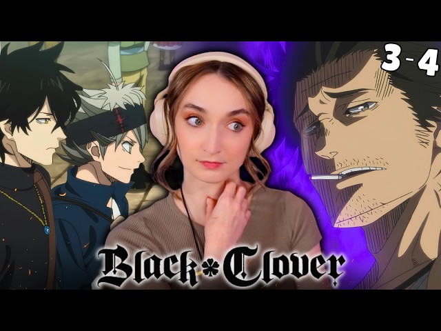 YAMI & THE MAGIC KNIGHTS EXAM! 🍀 | BLACK CLOVER | Episode 3 & 4 | REACTION VIDEO