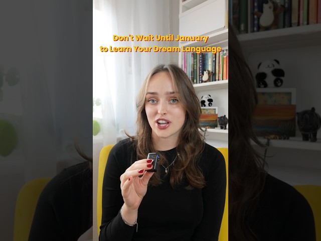 Don't Wait Until January to Learn Your Dream Language #languagelearning #thepolygloteffect #polyglot