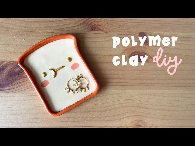 How to Make a Toast Jewellery Dish Using Polymer Clay