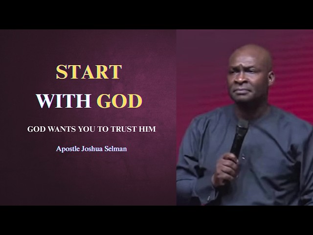Make God your priority || Apostle Joshua Selman