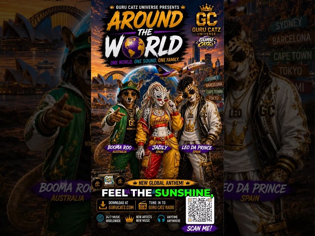 Can You Feel The Vibe? Around the World – Booma Roo Ft. Jalily & Leo Da Prince