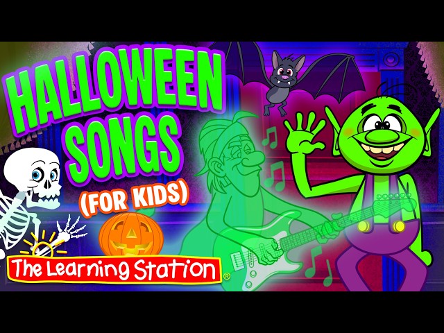 Halloween Songs Compilation ♫ Halloween Videos For Kids ♫ Halloween Songs by The Learning Station