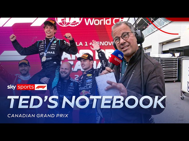 Ted reacts to thrilling race in Montreal! | Ted's Canadian Grand Prix Notebook