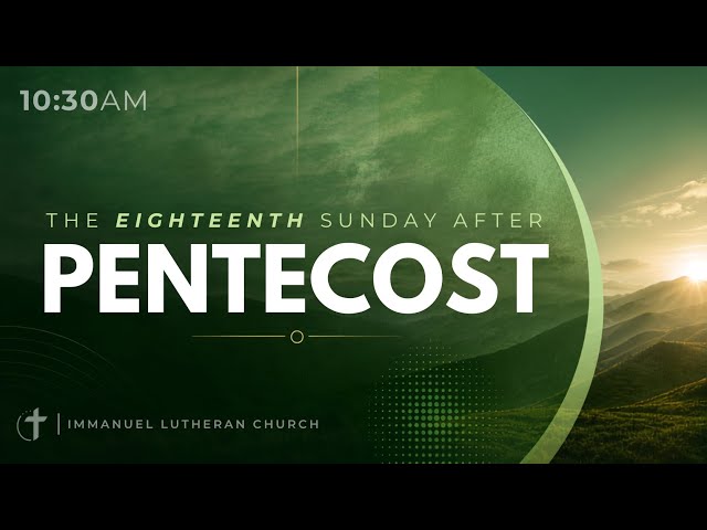 Eighteenth Sunday after Pentecost