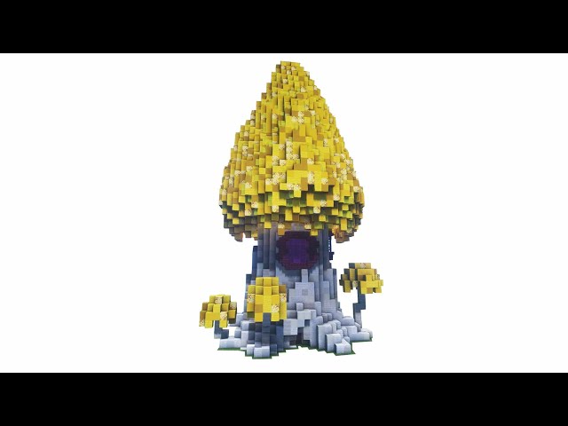 Yellow Morel - Minecraft Cottagecore Tutorial