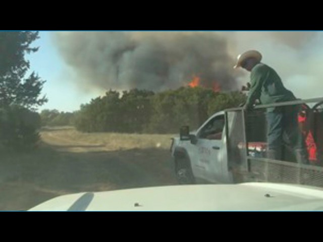 New video shows Hydra Fire jumping containment lines near Meridian