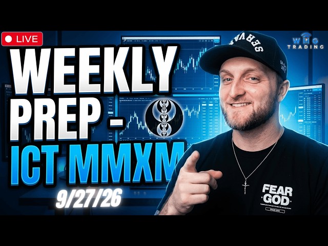 🚨 ICT DAILY BIAS + MMXM ANALYSIS - LIVE NQ TRADING ANALYSIS 9/27/2026