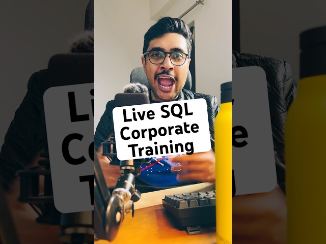 The Best SQL Live Corporate TRAINING starting in Just 2 Days