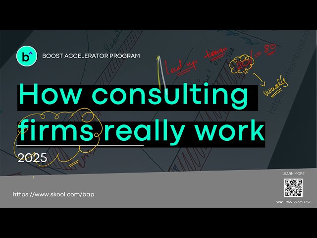 How do consulting firms work?
