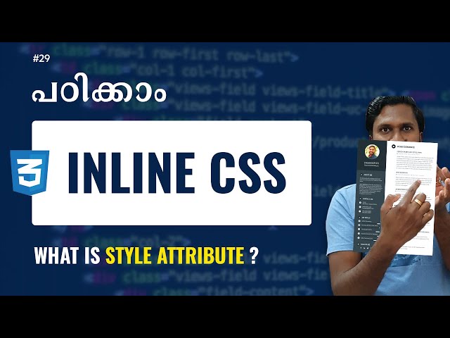 Part 10 | CSS Tutorial For Beginners | Inline CSS | Web Diary