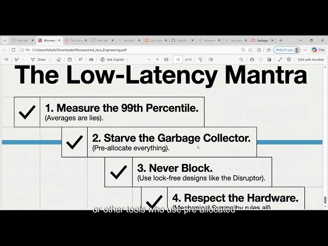 How to create java low latency app as High frequency trading platform
