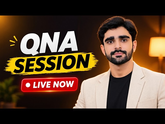 🔴 LIVE First Q&A Session