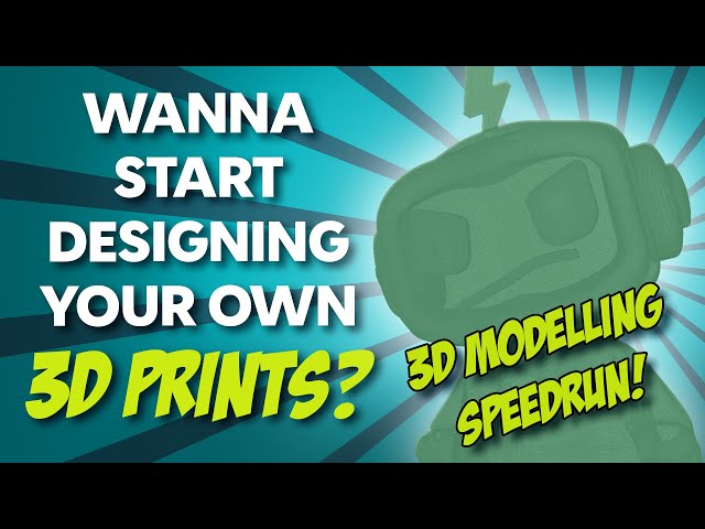 From Zero to 3D Model Hero – Beginner's Blender Tutorial for 3D Printing!