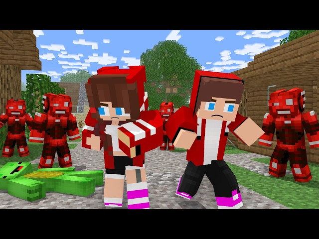 MAIZEN  JJ Sister Kidnapped by an Alien   Minecraft Animation JJ & Mikey