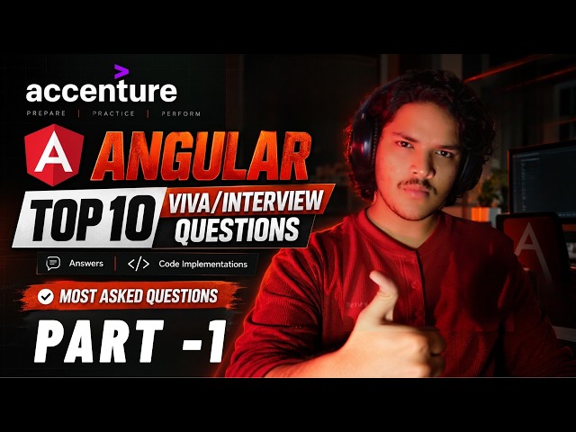 Top 10 Angular Viva/Interview Questions You MUST Know (Part 1) | Answers + Code