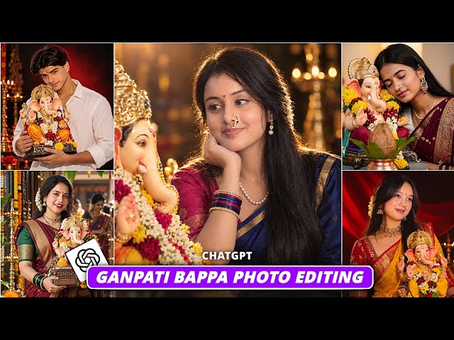 Trending Ganesh Chaturthi Photo Editing Prompt | ChatGPT Ganpati Bappa Ai Photo Editing - 2026