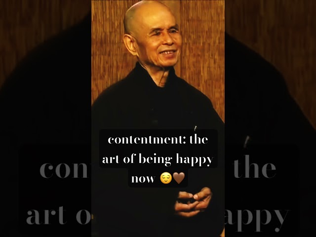 What are we waiting for in order to be happy? 😮 #zen #thichnhathanh #meditation #spirituality