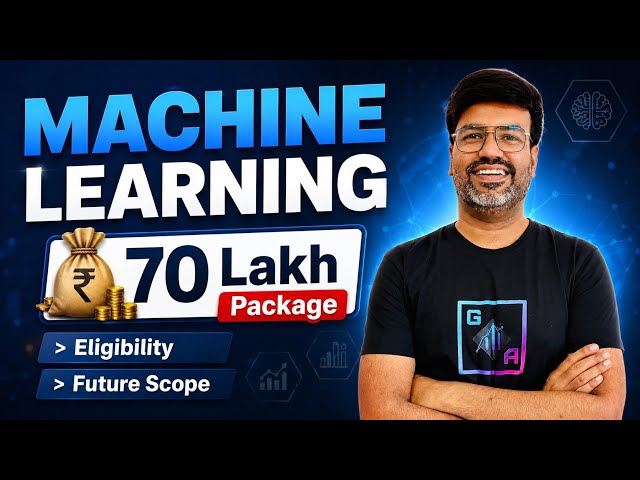 Machine Learning for Beginners 2026 | Machine Learning Types, Algorithms & Future of AI