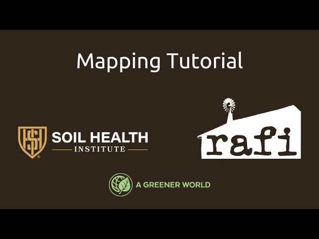 RAFI Mapping Tutorial