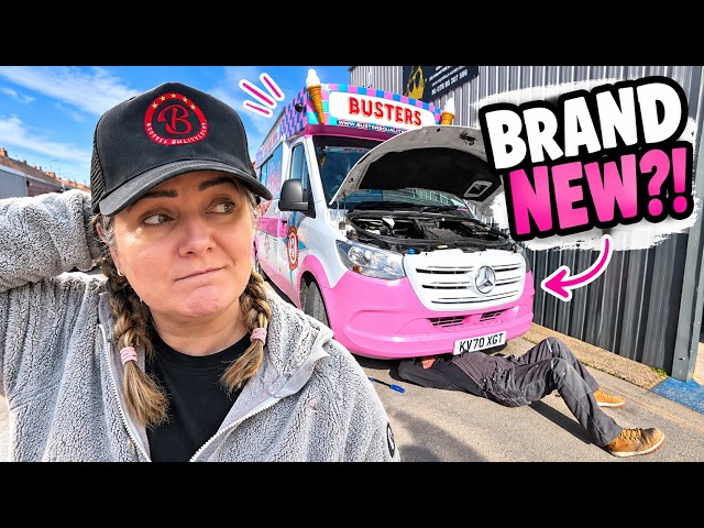 My BRAND NEW Ice Cream Van Broke Down on Easter Sunday! 🍦😩