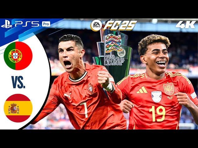 FC 25 - Portugal vs. Spain | UEFA Nations League FINAL | Full Match | PS5 PRO [4K60]