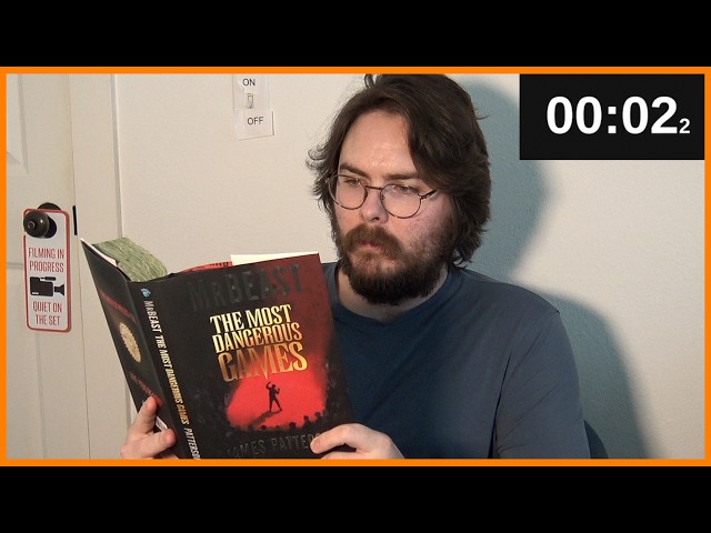 reading Mr. Beast's book until i physically can't.