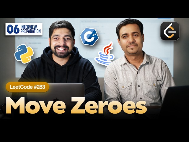 06 Move Zeroes | Chai aur Leetcode (Array)