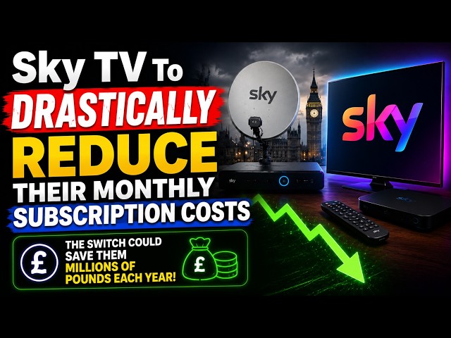 👍 Sky To Drastically Reduce Their Monthly Subscription Costs? 👍