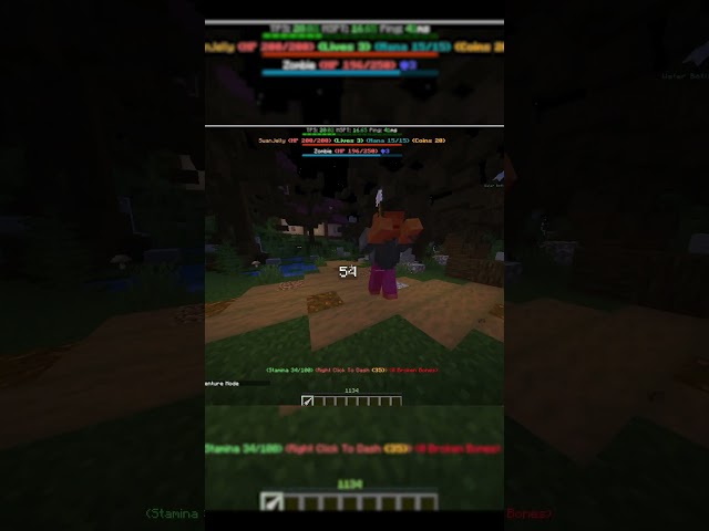Break your bones with this Minecraft Sword to become stronger! #minecraft #minecraftmods