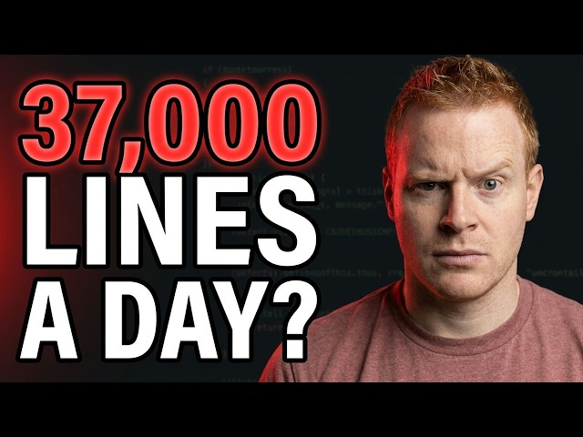 37,000 Lines of AI Code a Day? I Run 20 Agents. Here's What Ships