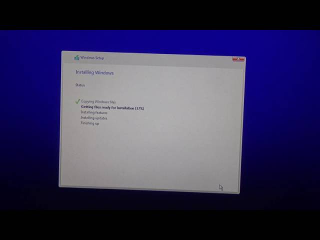 [4K] Installing Windows 10 to the UP Board Single Board Computer