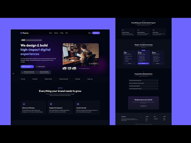 Next.js Business Website Template | Free Source Code