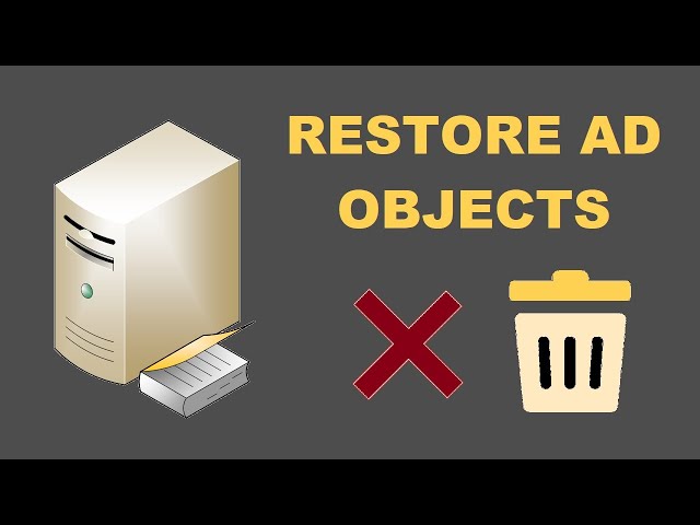 How to Restore Deleted AD Objects from a Windows 2022 Active Directory Domain